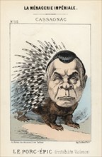 Bernard Granier de Cassagnac. Caricature