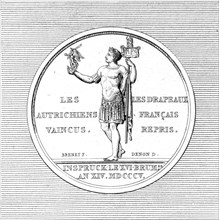 Médaille de la campagne de 1805 : Reprise des drapeaux à Inspruck