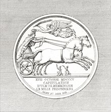Médaille de la campagne de 1805 : Prise d'Ulm et de Memmingen