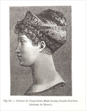 Portrait de l'impératrice Marie-Louise