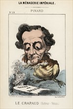Ernest Pinard. Caricature