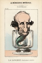 Henri Conneau. Caricature