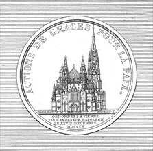 Médaille de la campagne de 1805 : Cathédrale de Vienne
