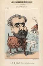 Caricature of Chevreau