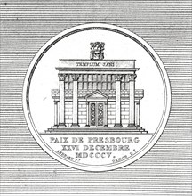 Médaille de la campagne de 1805 : Paix de Presbourg