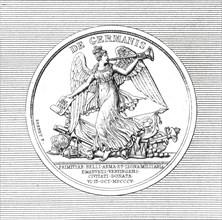 Médaille de la campagne de 1805 : Figure de Renommée
