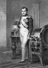 Napoléon Ier dans son cabinet de travail aux Tuileries