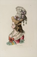 Femme coiffée à la Daphné