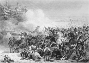 Charge of the cuirassiers in Eylau