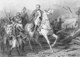 Napoléon au passage de l'Elbe
