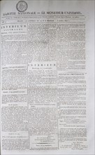 Gazette nationale or Le Moniteur Universel