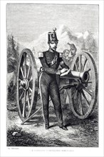 Prince Louis-Napoléon Bonaparte en capitaine d'artillerie