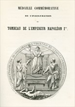 Médaille commémorative de l'inauguration du tombeau de Napoléon 1er aux Invalides