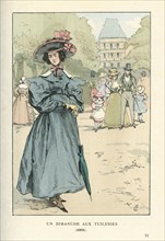 Un dimanche aux Tuileries, 1831