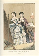 Dernier coup d'oeil avant le bal, 1858 (Last peek before the ball)