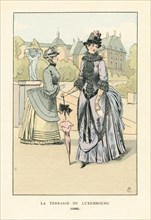 La terrasse du Luxembourg, 1885