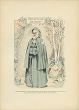 Costume de religieuse porté par la Comtesse de Castiglione dans les tableaux vivants qui eurent lieu chez la baronne de Mayendoff