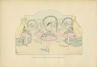 Le Ballet des Abeilles, tableau vivant représenté lors d'un bal aux Tuileries, sous le Second Empire