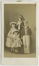 Comtesse Walewska et ses enfants