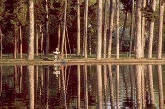 Bois de Boulogne in Paris