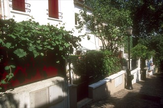 Quartier de la Mouzaïa in Paris