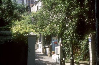 Quartier de la Mouzaïa à Paris