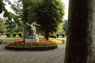 Gardens of the Val-de-Grâce Hospital in Paris