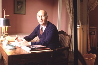 Valéry Giscard d'Estaing, en 1986