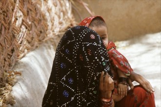 Mère et enfant en Afghanistan