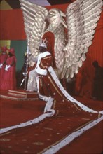 Ceremony for the coronation of Bokassa (1977)