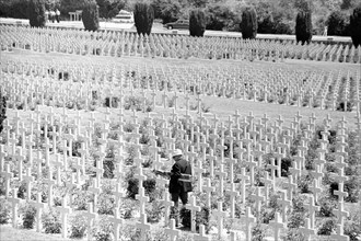 Military cemetery at Verdun, France