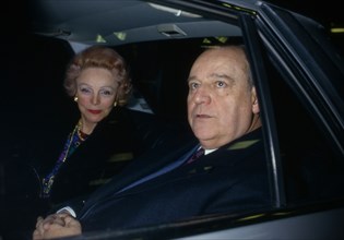 Raymond Barre et sa femme, 1992