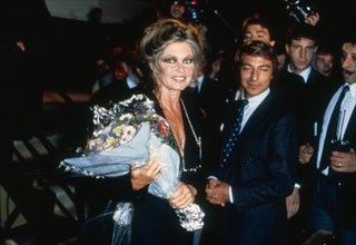 Brigitte Bardot and Allain Bougrain-Dubourg, 1987