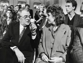 Pierre Mauroy et Edith Cresson, 1986