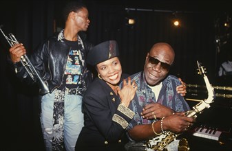 Dee Dee Bridgewater and Manu Dibango, 1990