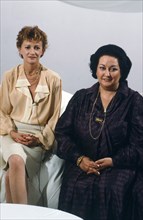 Eve Ruggieri, Montserrat Caballé, vers 1985