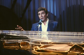 Gilbert Bécaud, vers 1989