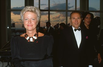 Anne et Michel d'Ornano, 1989