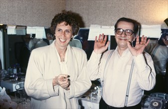 Georgina Dufoix, Serge Reggiani