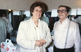 Georgina Dufoix, Serge Reggiani