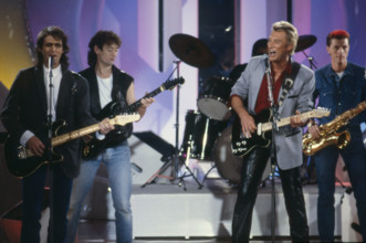 Jean-Jacques Goldman, Michael Jones, Johnny Hallyday, 1986