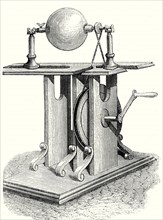 Hauksbee's second electric machine