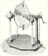 Machine électrique de Van Marum (1780)