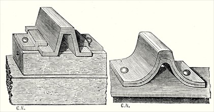 Brunel's rail and Barlow's rail