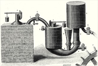 Denis Papin's second steam engine