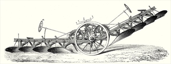 M. Fowler's steam plough
