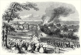 The Civil War In America: Reoccupation Of Jackson, Mississippi, By The Confederates, 8 August, 1863
