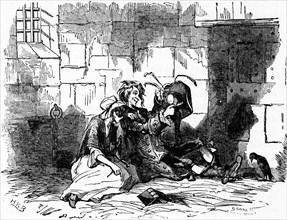 Charles Dickens, Barnaby Rudge, 1841, illustration, 19th century