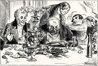 Charles Dickens, Sketches by Boz, TUREENS OF SOUP ARE EMPTIED WITH AWFUL RAPIDITY