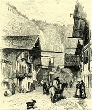 THE STREET OF MEYRINGEN, Switzerland